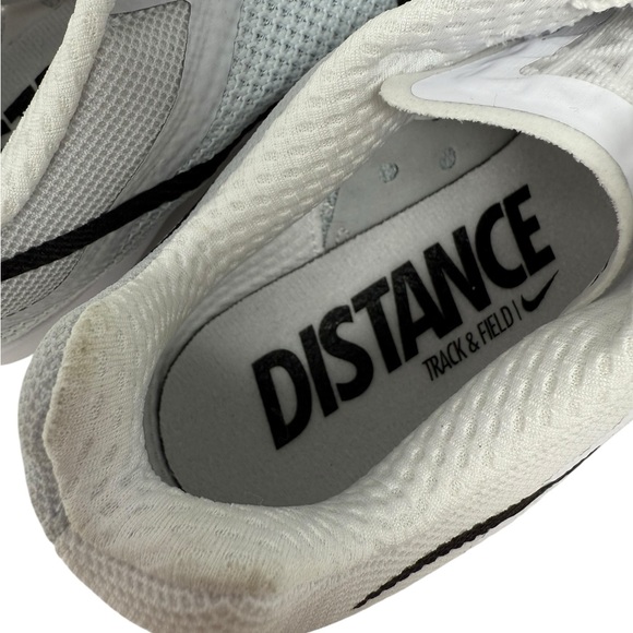 Nike Force Rival Zoom Men’s Size 9.5 Spiked White Black Track Shoes NWT main image 4